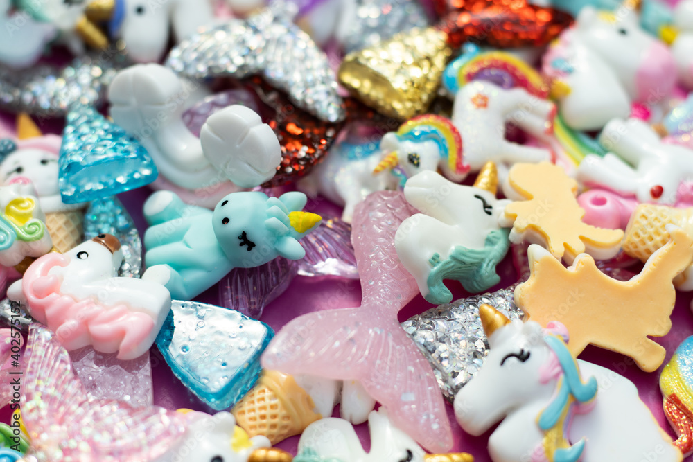 Juguetes de unicornios para niñas Stock Photo | Adobe Stock