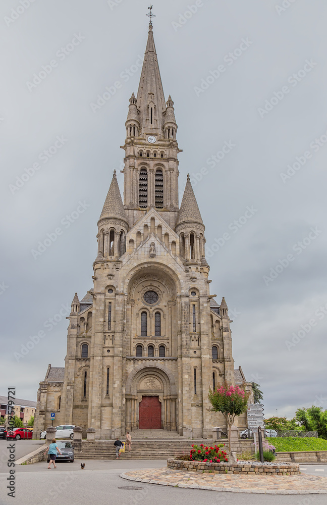 Vitre, France. Church of St. Martin