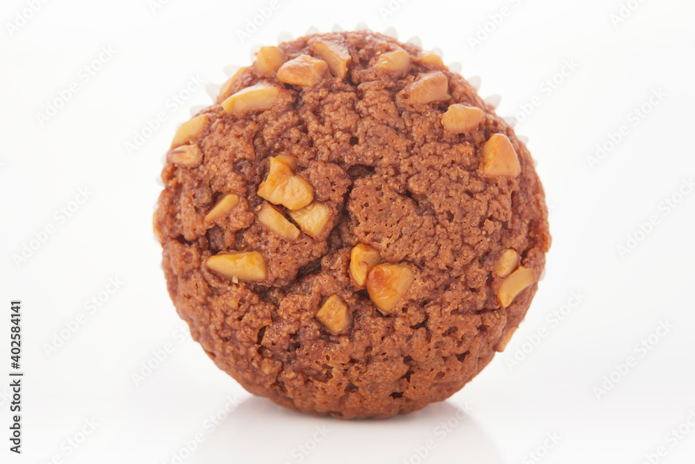 muffin on white background. muffin on white background.