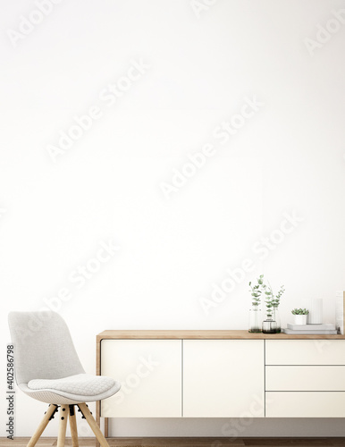 Interior in living room in contemporary style,3d illustration,3d rendering