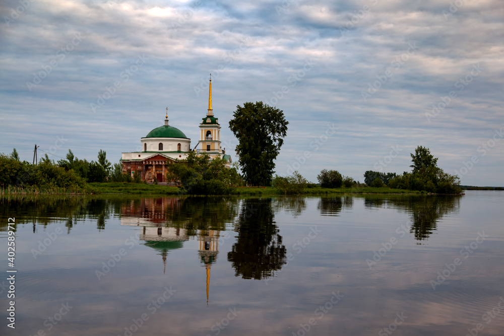 Church on the river