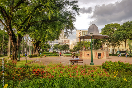 Praça da Liberdade in the city of Belo Horizonte in Minas Gerais State in Central Brazil photo