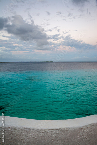 Tropical sea view early in morning