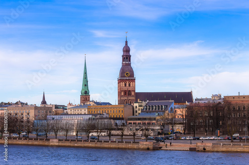 Dome Cathedral on the background of blue sky