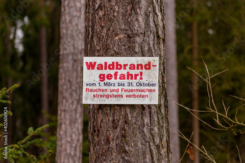 Waldbrandgefahr