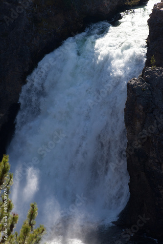 Waterfall in the mountains