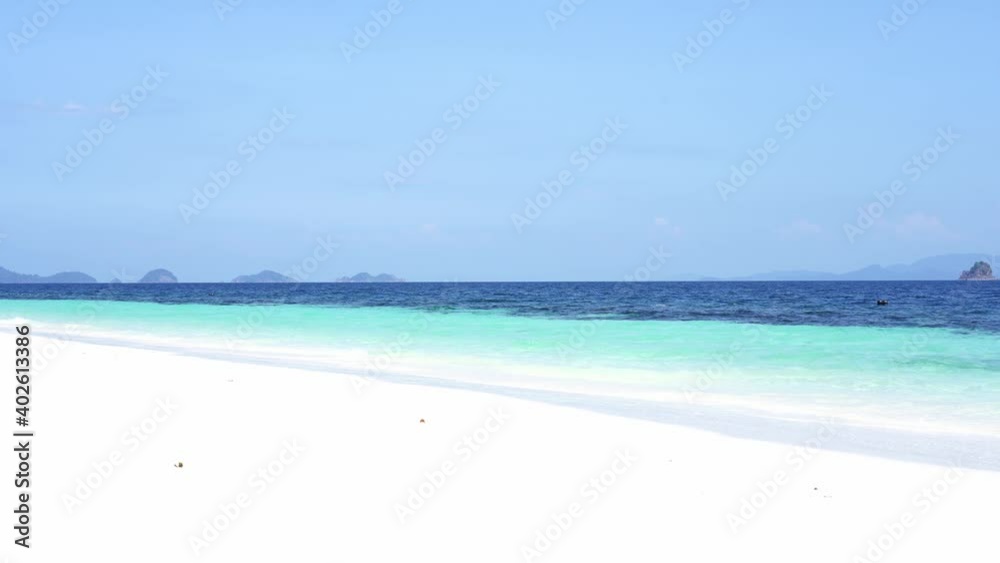 beautiful white beach under clear sky at Tropicana beautiful white beach under clear sky at Tropicana