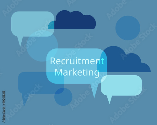 Wallpaper Mural recruitment marketing for employer branding in human resources vector Torontodigital.ca