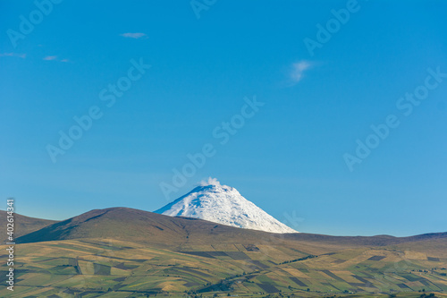 Cotopaxi Volcano is an active stratovolcano located in the Andean zone 