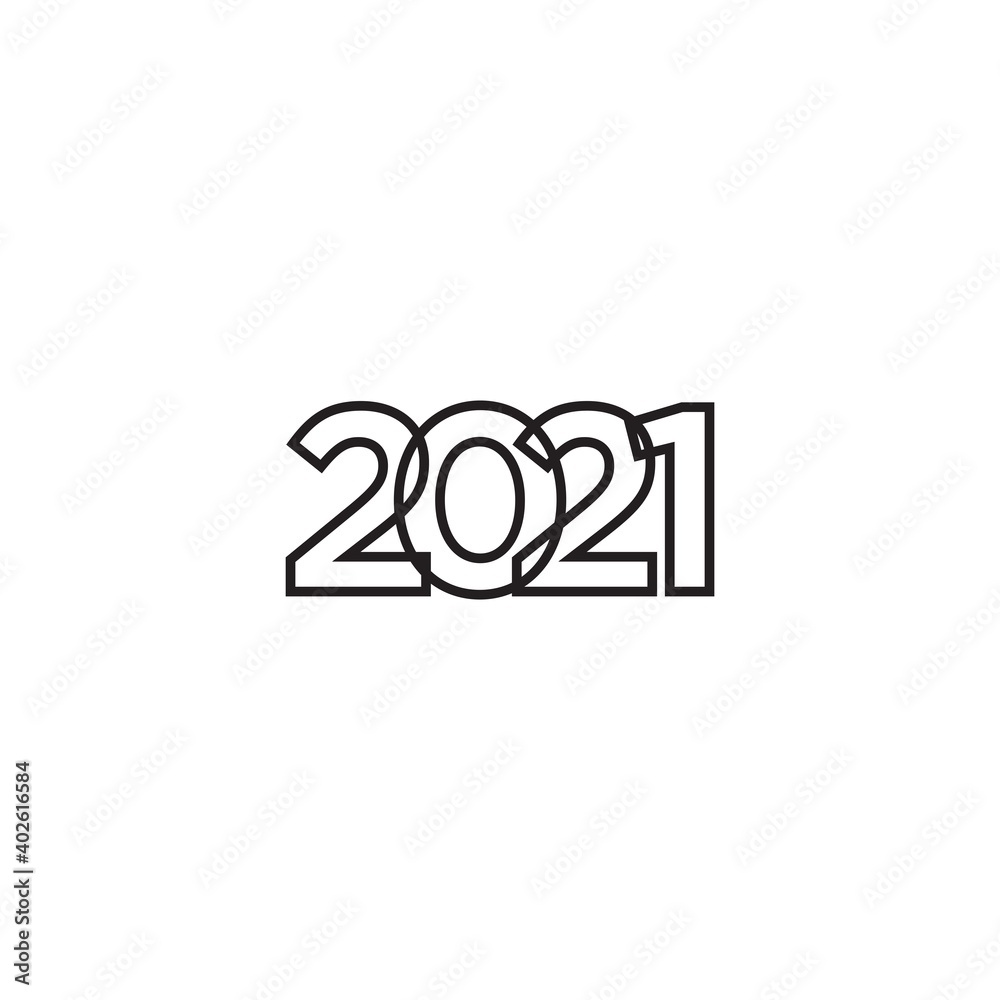 2011 Logo Design Minimalist Vector