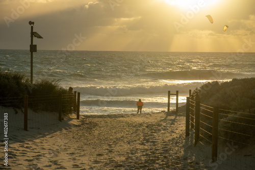 Sunset at Scarborough beach Western Australia