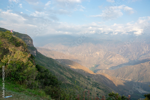 view of the mountains