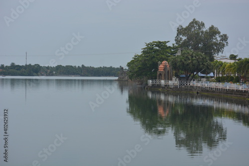 Reflection on lake