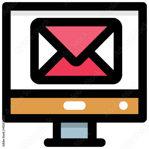 Vector illustration of an email