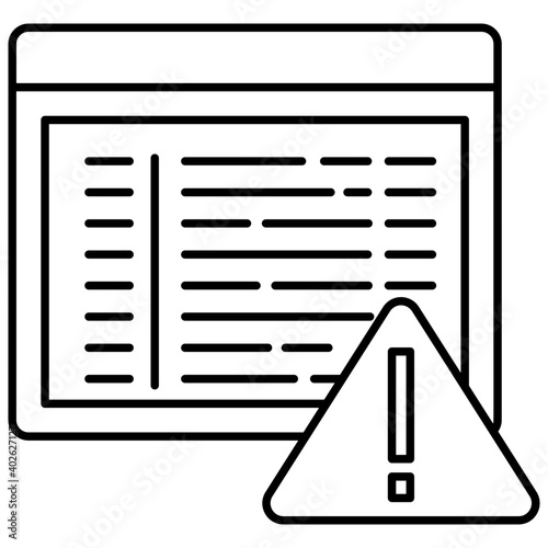 Web Page Error 