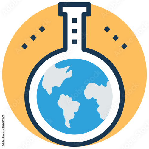 Conical Flask Vector Icon
