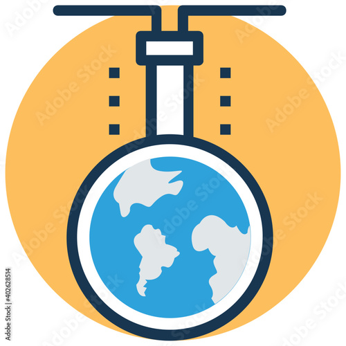 Conical Flask Vector Icon