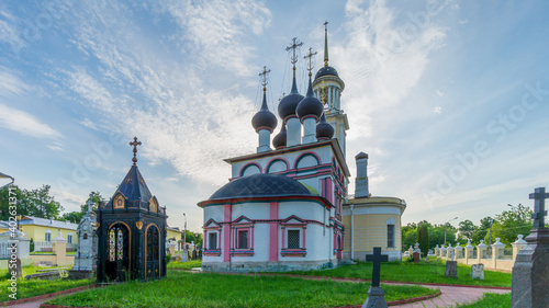 Foto Anno-Zachat'yevskaya Tserkov' (Orthodox Church) on Checkov city, Moscow region, Russia