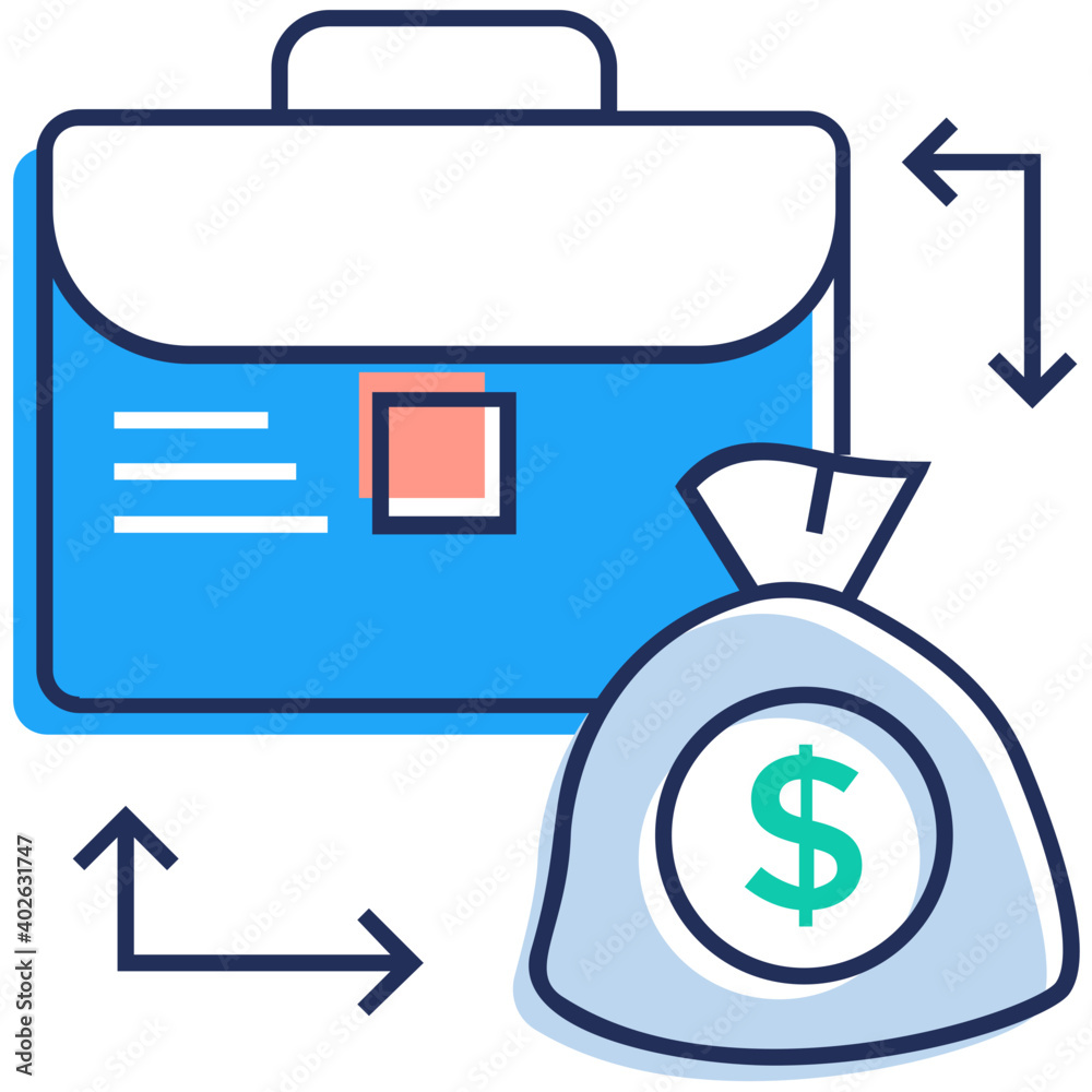 Obraz premium Business Case 