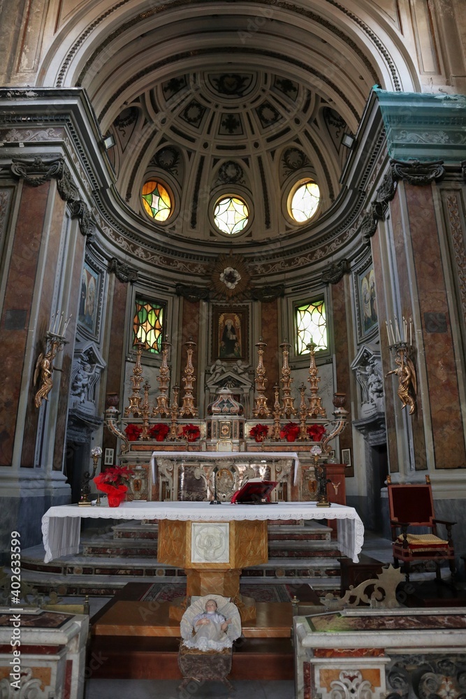 Napoli - Abside della Chiesa di Sant'Antonio Abate