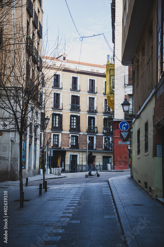On the streets of Madrid