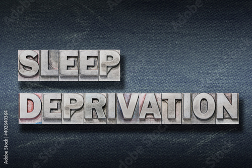 Fototapet sleep deprivation den