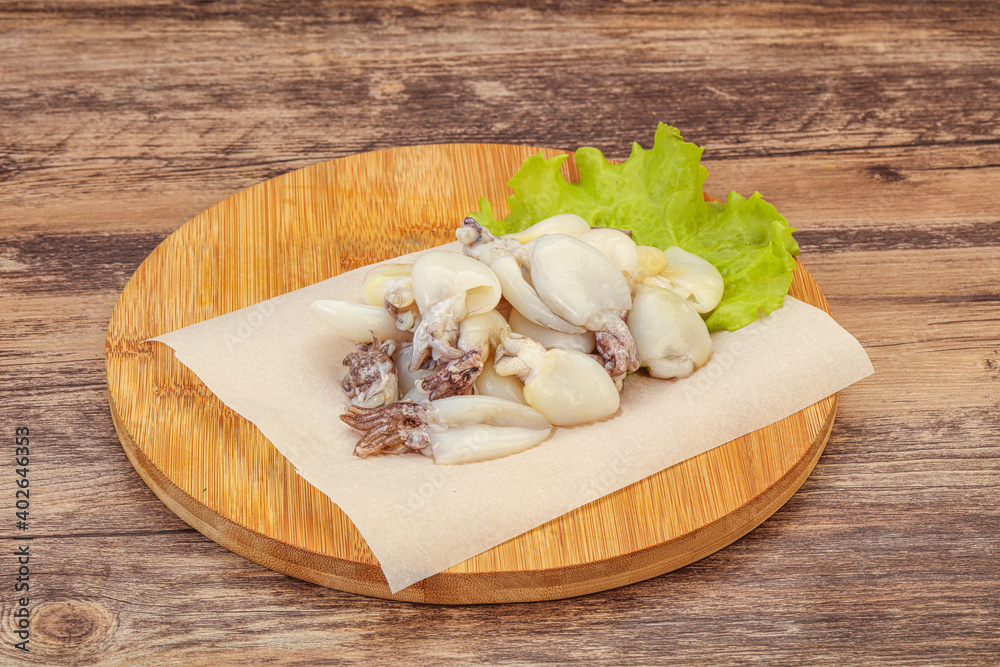 Raw seafood - cuttlefish for cooking Raw seafood - cuttlefish for cooking
