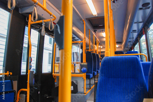 北欧のデザインの良い公共交通機関 バスの車内