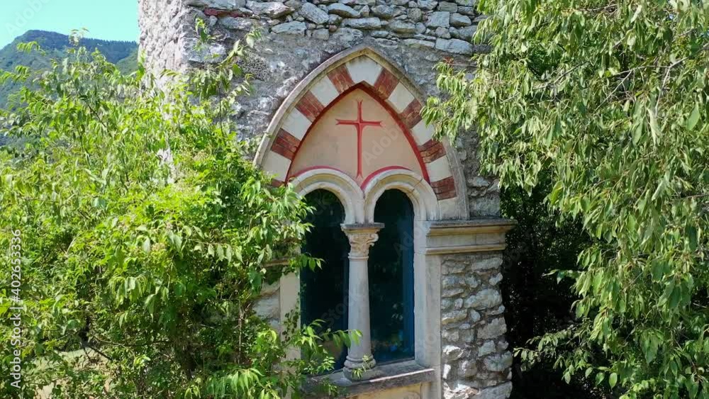 The garden part of Villa Ex Magni Rizzoli, Province of Como, Italy