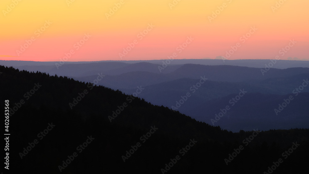 sunrise over the mountains sunrise over the mountains