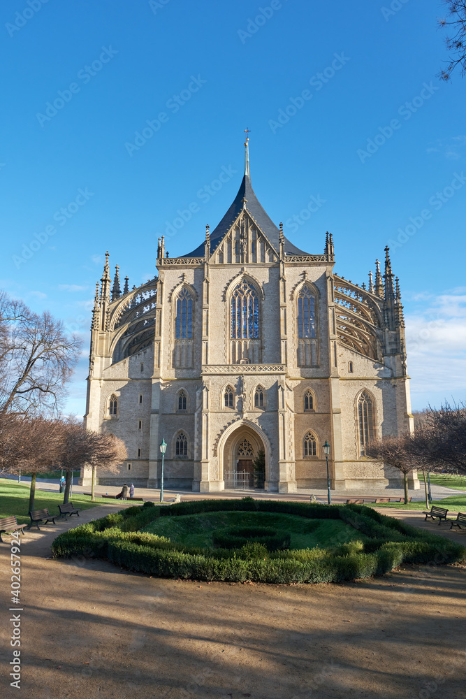 Cathedral in Kutna Hora - protected by UNESCO