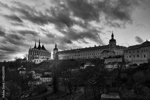 Cathedral in Kutna Hora - protected by UNESCO