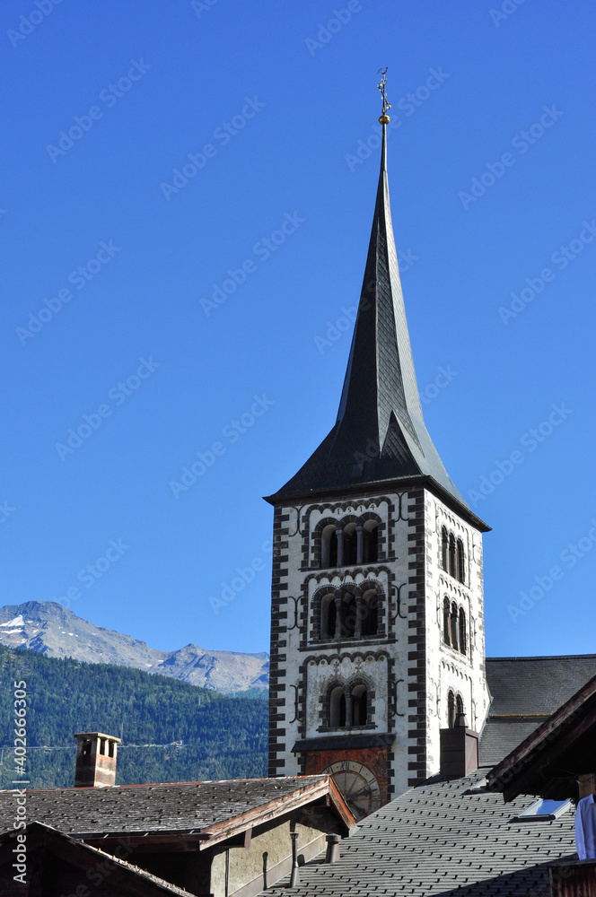 St Mauritius (St Maurice) Church, Naters, Near Brig, Switzerland
