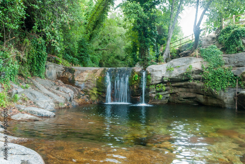 Fototapeta Naklejka Na Ścianę i Meble -  waterfall in mountain river