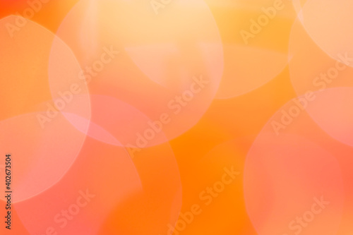 abstract orange and yellow bokeh texture