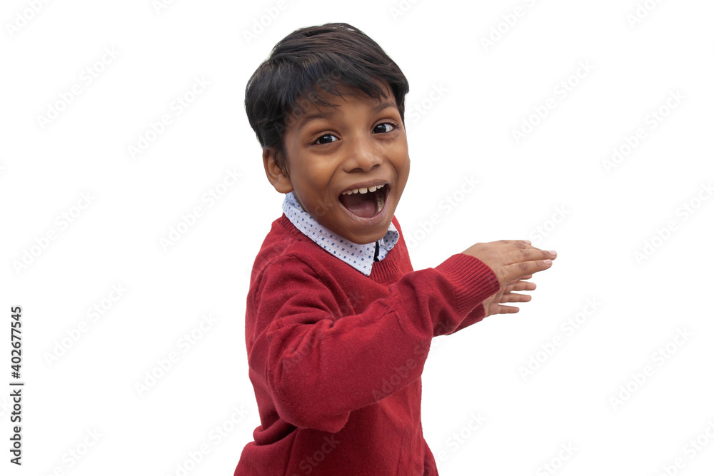 Portrait of boy smiling wearing warm clothing Portrait of boy smiling wearing warm clothing