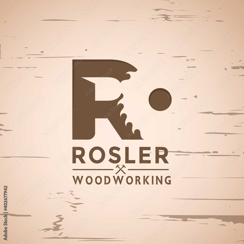 logo woodwork, Wood logo design, Woodworking logo, Logo Designs Vector