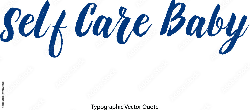 Obraz premium Bold Typography Text Phrase On White Background