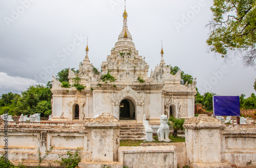 The Maha Aung Mya Bonzan Monastery in Inwa Ava near Mandalay Myanmar Burma Southeast Asia © Willi