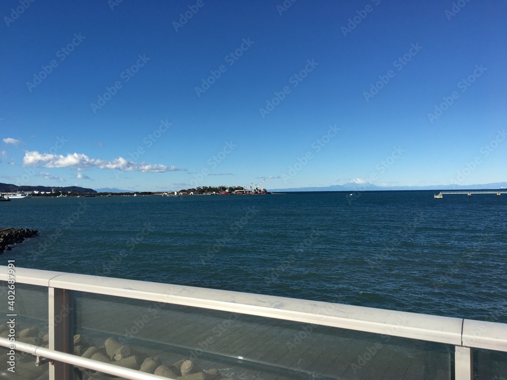 館山からの東京湾