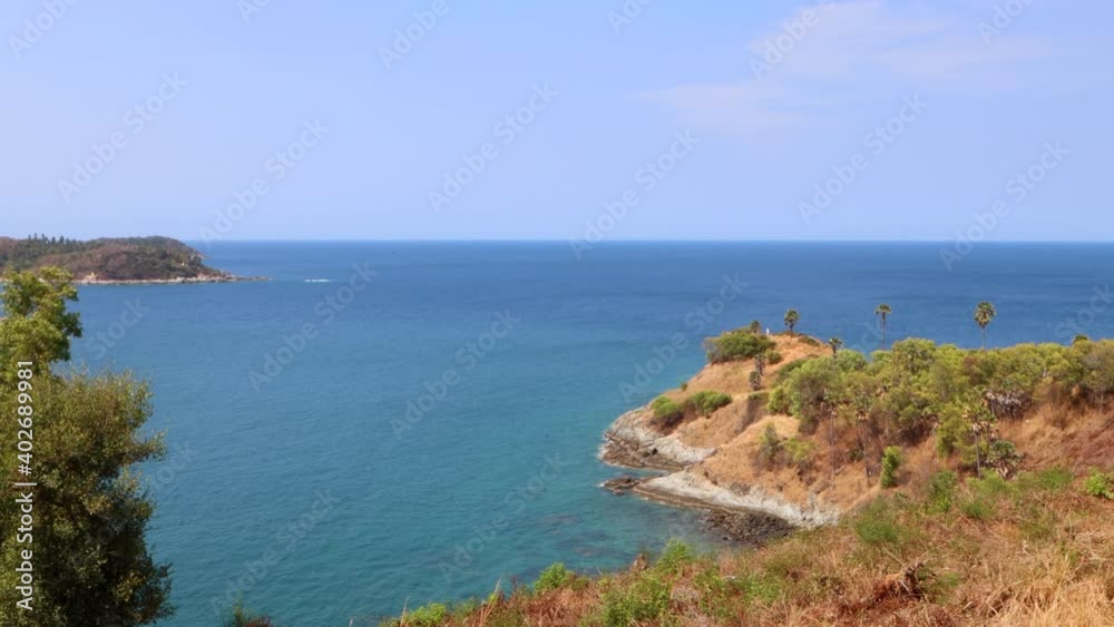 View of Promthep Cape in the south of Phuket. Thailand View of Promthep Cape in the south of Phuket. Thailand