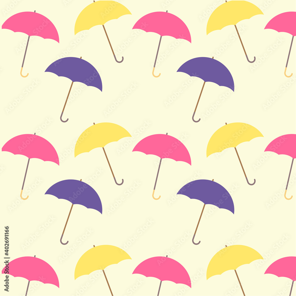 Fototapeta premium Pattern Umbrella