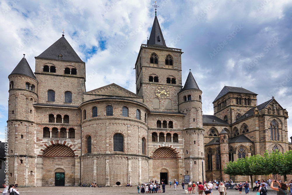 Stadt Trier mit Dom und Porta Nigra