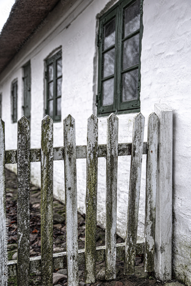 The beautiful old hatmakers house in Denmark