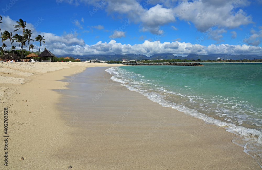 On Kapilina beach - Oahu, Hawaii