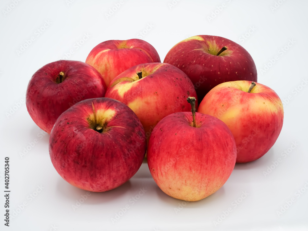 rote Äpfel kreisförmig alle schraf gestellt rote Äpfel kreisförmig alle schraf gestellt