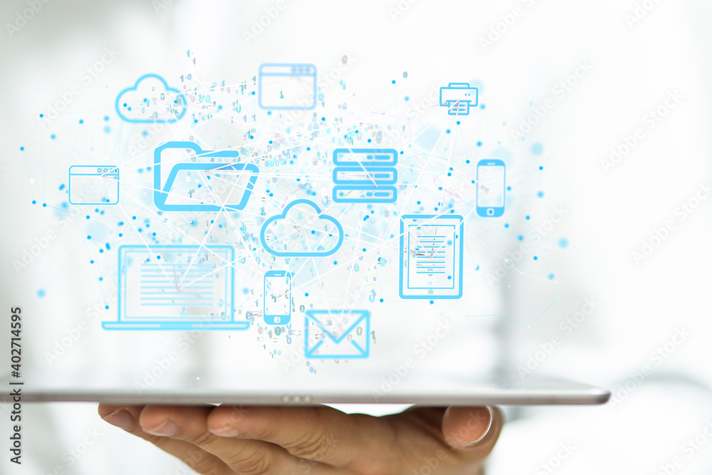Internet infrastructure concept. Abstract technology background. 3D rendering. Internet infrastructure concept. Abstract technology background. 3D rendering.