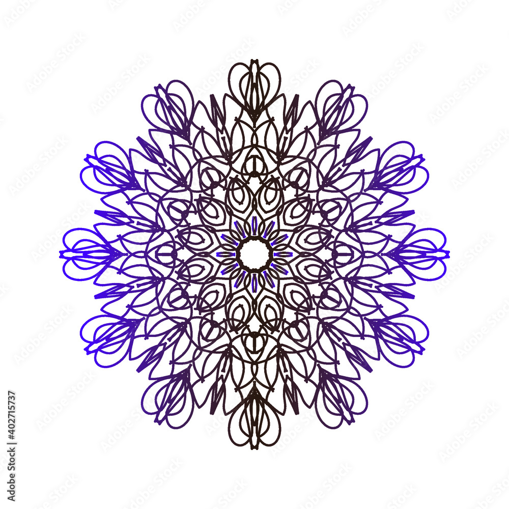 abstract floral ornament abstract floral ornament