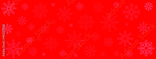 Happy New year and Merry Christmas Greeting post template. Horizontal new year background.