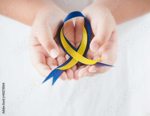 Down Syndrome Day ribbon photo